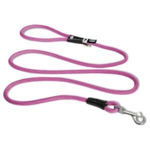 Curli Stretch Comfort Leash, Fuchsia
